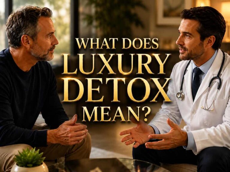 What Does Luxury Detox Mean? Services, Cost & What to Expect